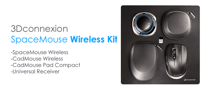 3Dconnexion SpaceMouse Wireless Kit